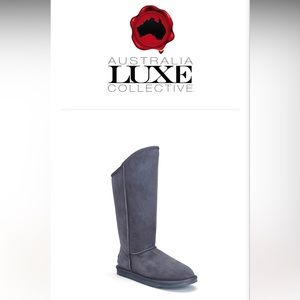 Australia, Lux Collective cozy extra tall gray size 7 boots
